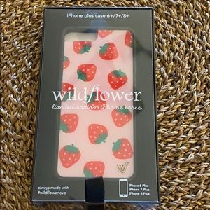 Strawberry Wildflower Phone Case